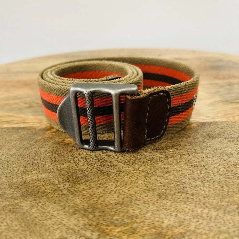 Vintage Y2K American Eagle Outfitters Striped Belt 42